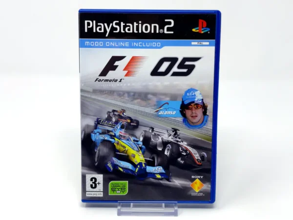 Portada de Formula One 05 (ESP) (v2) para PlayStation 2, edición PAL España, de segunda mano