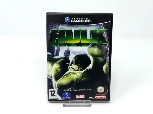 Portada de Hulk (ESP) para Nintendo GameCube, edición PAL España, de segunda mano