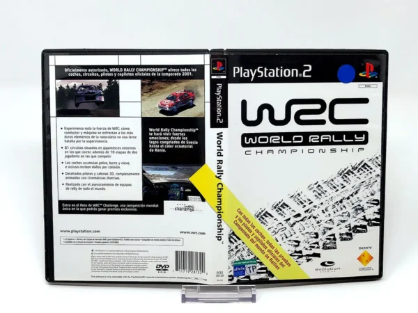 WRC: World Rally Championship (ESP) (Carátula) para PlayStation 2, edición PAL España, de segunda mano