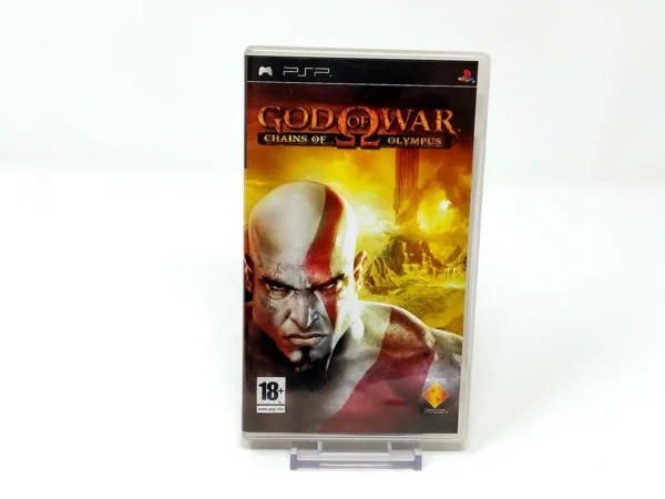 Portada de God of War: Chains of Olympus (ESP) para PSP, edición PAL España, de segunda mano