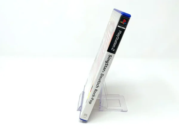 Lateral de la caja de SingStar Deutsch Rock-Pop (ALE) para PlayStation 2