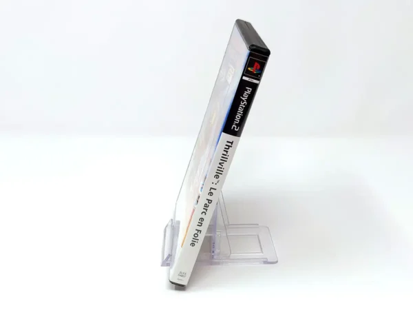 Lateral de la caja de Thrillville: Le Parc en Folie (FRA) para PlayStation 2