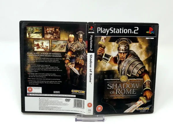 Shadow of Rome (UK) (Carátula) para PlayStation 2, edición PAL UK, de segunda mano