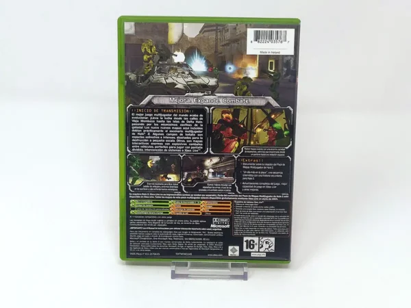 Parte trasera de Halo 2: Pack de Mapas Multijugador (ESP) para XBOX, edición PAL España