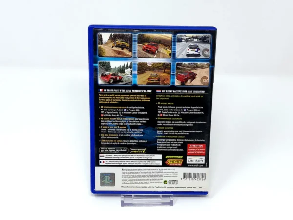Parte trasera de Pro Rally 2002 (FRA) para PlayStation 2, edición PAL Francia