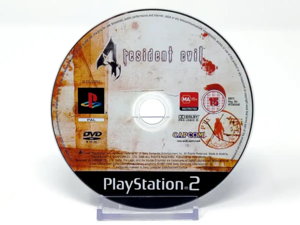 Resident Evil 4 (ESP) (Disco) para PlayStation 2, edición PAL España, de segunda mano