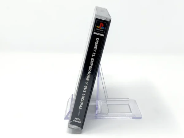Lateral de la caja de Disney El Emperador y sus Locuras (ESP) para PlayStation 1