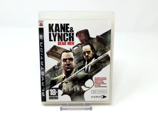 Portada de Kane & Lynch: Dead Men (ESP) para PlayStation 3, edición PAL España, de segunda mano