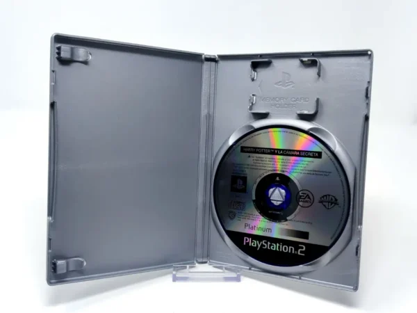 Interior del juego Harry Potter y la Cámara Secreta (ESP) (Platinum) (Rebajado) para PlayStation 2 con disco y manual