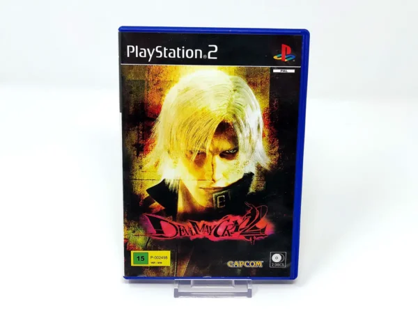 Portada de Devil May Cry 2 (UK) para PlayStation 2, edición PAL UK, de segunda mano