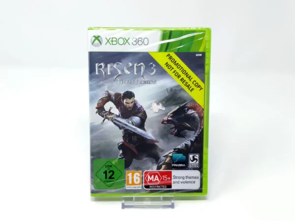Portada de Risen 3: Titan Lords (UK) (Promo) (Precintado) para XBOX 360, edición PAL UK, de segunda mano