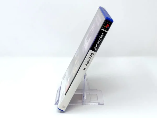 Lateral de la caja de Grandia II (ESP) para PlayStation 2