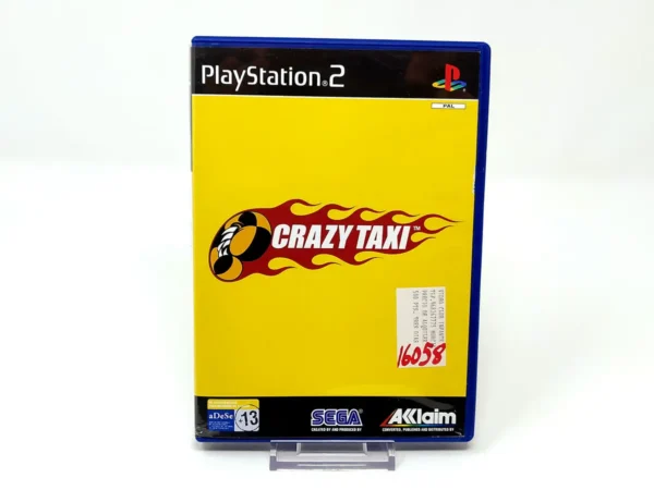 Portada de Crazy Taxi (ESP) (Rebajado) para PlayStation 2, edición PAL España, de segunda mano