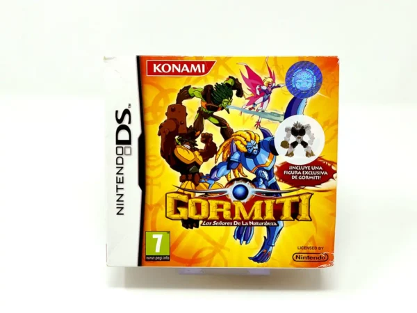 Portada de Gormiti: Los Señores de la Naturaleza (ESP) para Nintendo DS, edición PAL España, de segunda mano