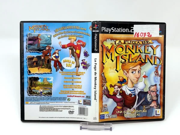 La Fuga de Monkey Island (ESP) (Carátula) (Rebajado) para PlayStation 2, edición PAL España, de segunda mano