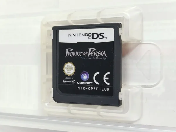 Lateral de la caja de Prince of Persia: El Rey Destronado (ESP) para Nintendo DS