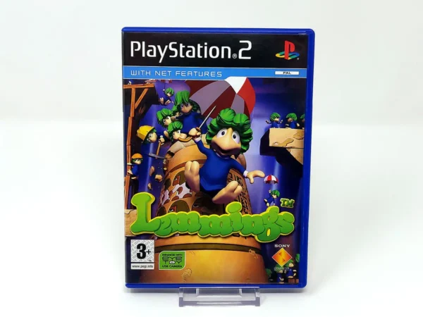 Portada de Lemmings (POR) para PlayStation 2, edición PAL Portugal, de segunda mano