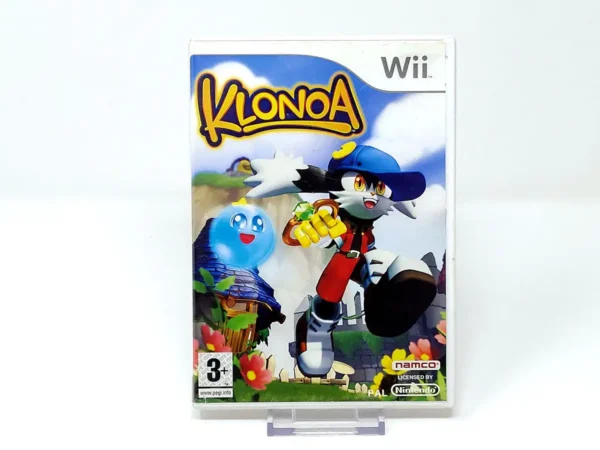 Portada de Klonoa (ESP) para Nintendo Wii, edición PAL España, de segunda mano
