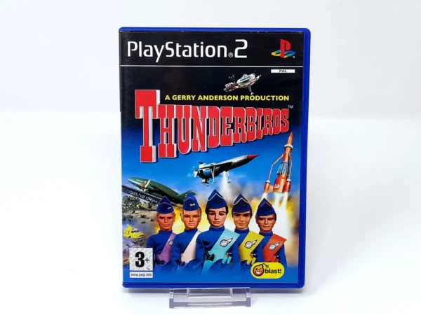 Portada de Thunderbirds (ESP) para PlayStation 2, edición PAL España, de segunda mano
