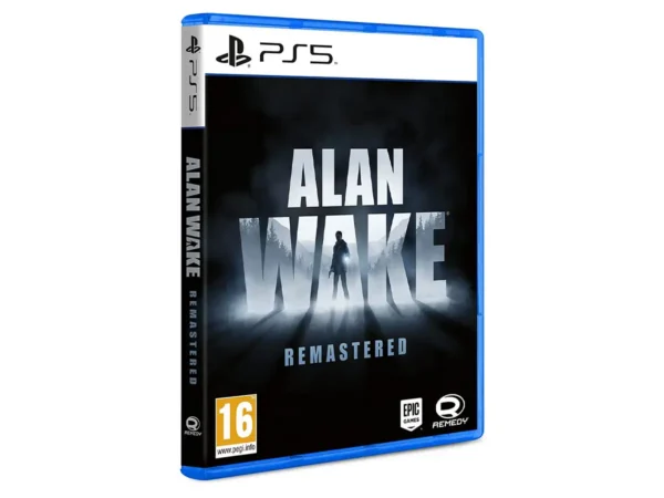 Portada de Alan Wake Remastered (ESP) para PlayStation 5, edición PAL España, nuevo
