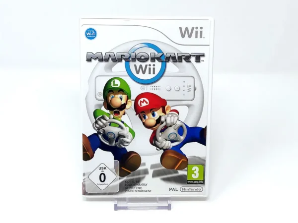 Portada de Mario Kart Wii (EUR) para Nintendo Wii, edición PAL, de segunda mano