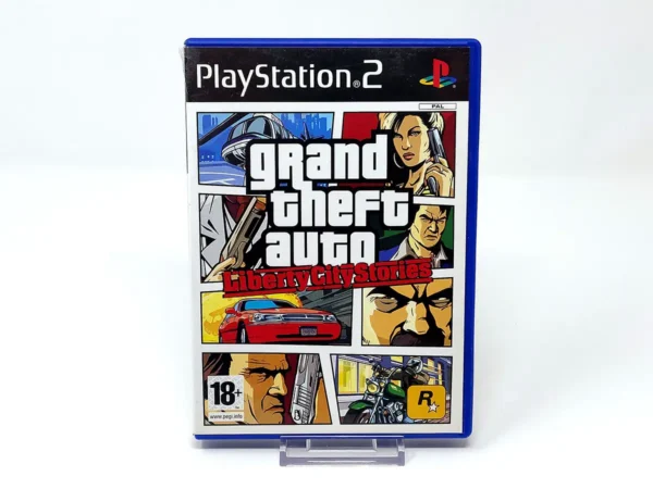 Portada de Grand Theft Auto: Liberty City Stories (ESP) (Rebajado) para PlayStation 2, edición PAL España, de segunda mano