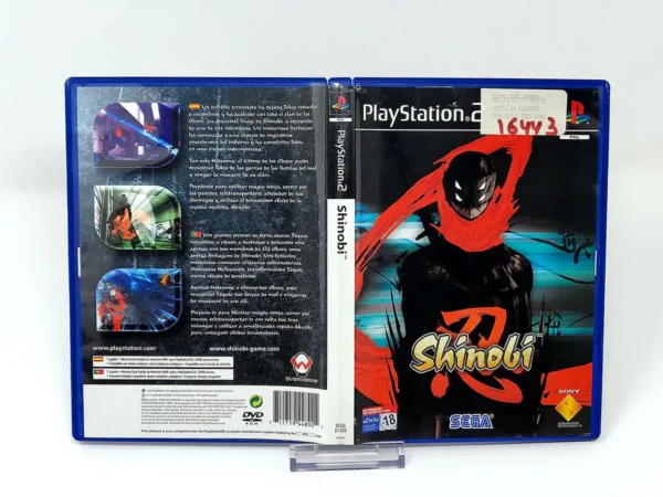 Shinobi (ESP) (Carátula) para PlayStation 2, edición PAL España, de segunda mano