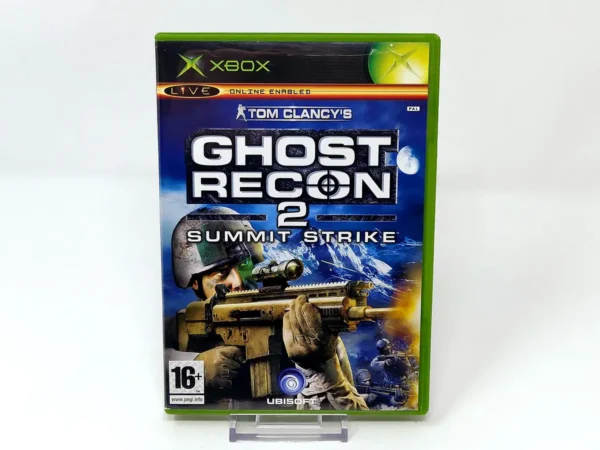 Portada de Tom Clancy's Ghost Recon 2: Summit Strike (ESP) para XBOX, edición PAL España, de segunda mano