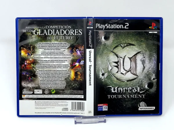 Unreal Tournament (ESP) (Carátula) para PlayStation 2, edición PAL España, de segunda mano
