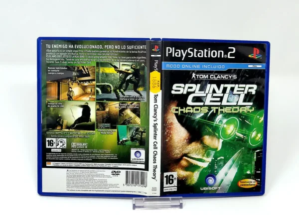 Tom Clancy's Splinter Cell: Chaos Theory (ESP) (Carátula) para PlayStation 2, edición PAL España, de segunda mano