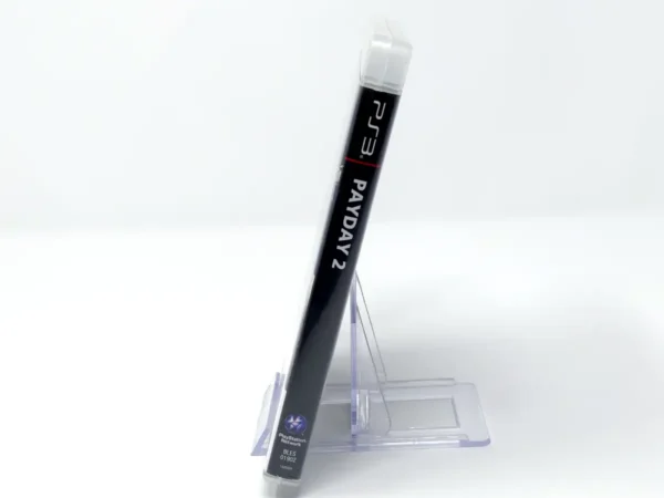 Lateral de la caja de Payday 2 (ESP) para PlayStation 3