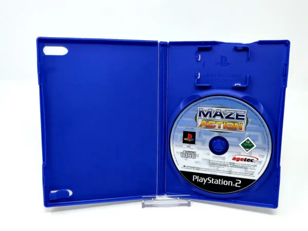 Interior del juego Maze Action (UK) (Rebajado) para PlayStation 2 con disco y manual