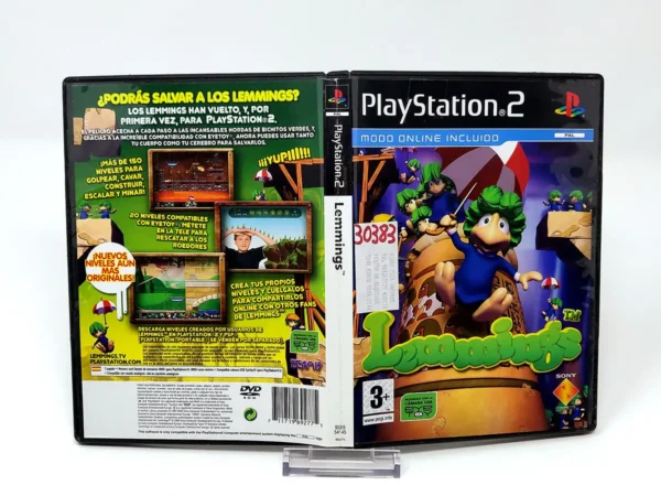 Lemmings (ESP) (Carátula) (Rebajado) para PlayStation 2, edición PAL España, de segunda mano