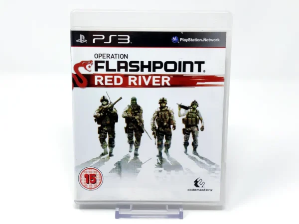Portada de Operation Flashpoint: Red River (UK) para PlayStation 3, edición PAL UK, de segunda mano