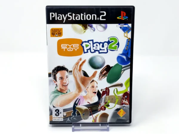 Portada de EyeToy: Play 2 (ESP) (v1) (Rebajado) para PlayStation 2, edición PAL España, de segunda mano