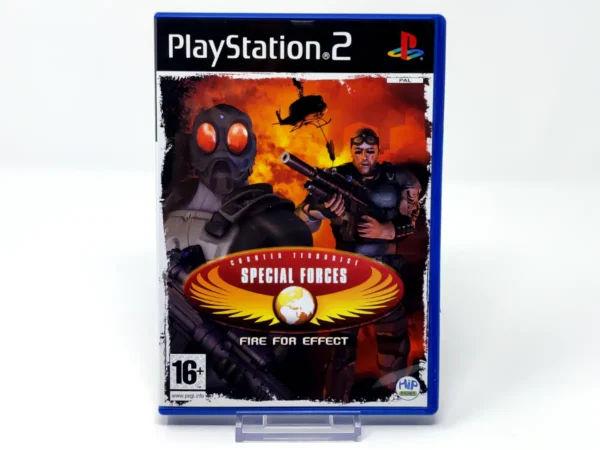 Portada de Counter Terrorist Special Forces: Fire for Effect (ESP) para PlayStation 2, edición PAL España, de segunda mano