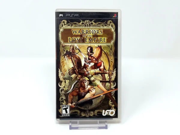 Warriors of the Lost Empire (Carátula y Manual) para PSP, edición NTSC USA, de segunda mano