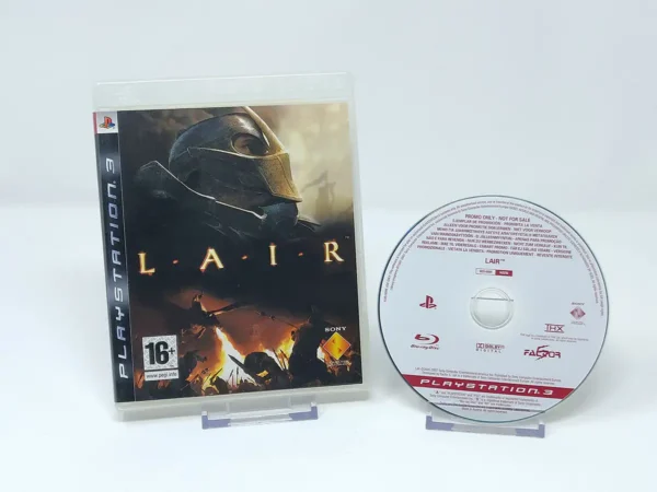 Lateral de la caja de Lair (ESP) (Promo) para PlayStation 3