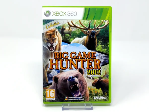 Portada de Cabela's Big Game Hunter 2012 (ESP) para XBOX 360, edición PAL España, de segunda mano
