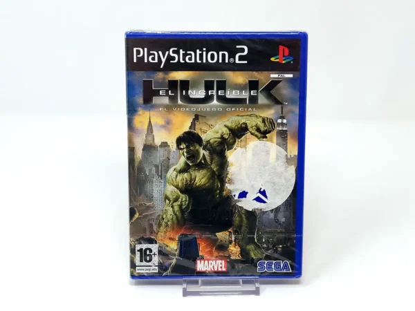 Portada de El Increíble Hulk (ESP) (Precintado) para PlayStation 2, edición PAL España, de segunda mano