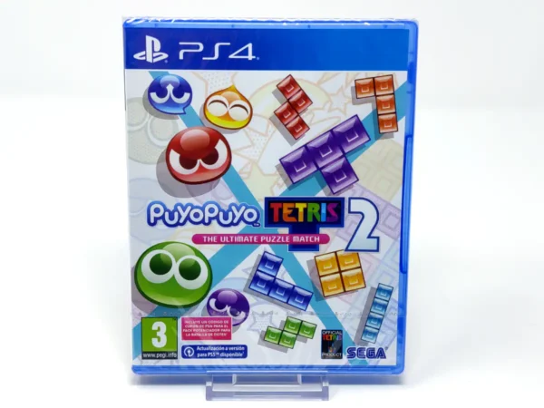 Portada de Puyo Puyo Tetris 2 (The Ultimate Puzzle Match) (ESP) (Precintado) para PlayStation 4, edición PAL España, nuevo