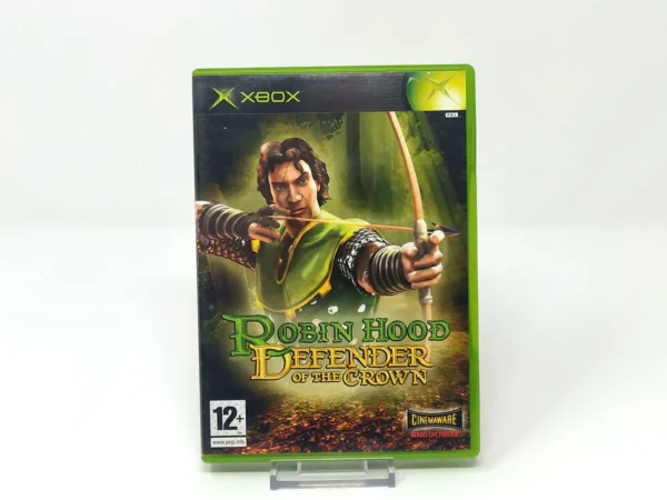 Portada de Robin Hood: Defender of the Crown (ESP) para XBOX, edición PAL España, de segunda mano