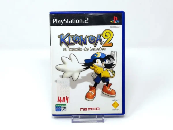 Portada de Klonoa 2: El Sueño de Lunatea (ESP) (Rebajado) para PlayStation 2, edición PAL España, de segunda mano