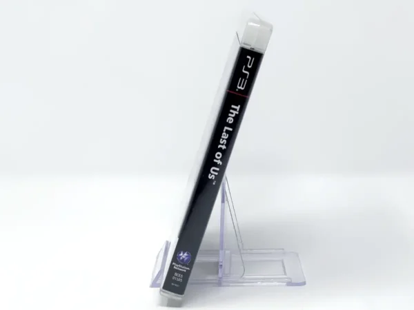 Lateral de la caja de The Last of Us (UK) para PlayStation 3