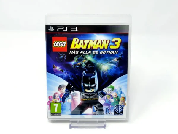 Portada de LEGO Batman 3: Más allá de Gotham (ESP) para PlayStation 3, edición PAL España, de segunda mano