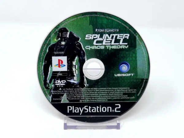 Tom Clancy's Splinter Cell: Chaos Theory (ESP) (Disco) para PlayStation 2, edición PAL España, de segunda mano