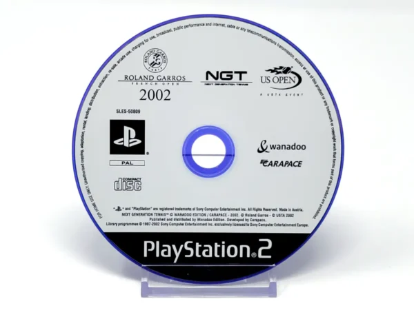 Roland Garros French Open 2002 (ESP) (Disco) para PlayStation 2, edición PAL España, de segunda mano