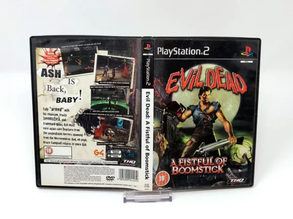 Evil Dead: A Fistful of Boomstick (UK) (Carátula) para PlayStation 2, edición PAL UK, de segunda mano