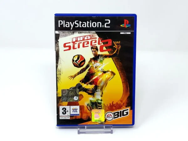 Portada de FIFA Street 2 (ITA) para PlayStation 2, edición PAL Italia, de segunda mano