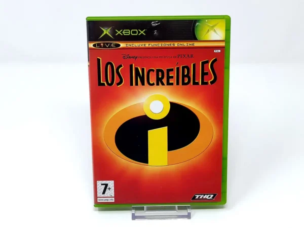 Portada de Disney/Pixar Los Increíbles (ESP) para XBOX, edición PAL España, de segunda mano